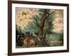 Animals and Birds in the Garden of Eden-Ferdinand van Kessel-Framed Giclee Print