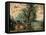 Animals and Birds in the Garden of Eden-Ferdinand van Kessel-Framed Stretched Canvas