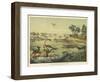 Animals and Plants of the Jurassic Era in Europe-Ferdinand Von Hochstetter-Framed Art Print