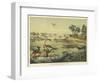 Animals and Plants of the Jurassic Era in Europe-Ferdinand Von Hochstetter-Framed Art Print