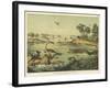 Animals and Plants of the Jurassic Era in Europe-Ferdinand Von Hochstetter-Framed Art Print