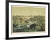 Animals and Plants of the Tertiary Era in Europe-Ferdinand Von Hochstetter-Framed Art Print