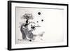 Animals (birds) 11, 1997 (drawing)-Ralph Steadman-Framed Giclee Print