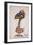 Animals (Birds) Additions 3, 2000 (drawing)-Ralph Steadman-Framed Giclee Print