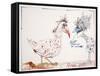 Animals (Birds) Additions 6, 2002 (drawing)-Ralph Steadman-Framed Stretched Canvas