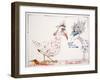 Animals (Birds) Additions 6, 2002 (drawing)-Ralph Steadman-Framed Giclee Print