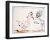 Animals (Birds) Additions 6, 2002 (drawing)-Ralph Steadman-Framed Giclee Print