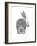 Animals Bunny-Neeti Goswami-Framed Art Print