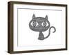 Animals Cat 2-Neeti Goswami-Framed Art Print