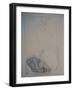 ANIMALS (CATS & DOGS) 3 (drawing)-Ralph Steadman-Framed Giclee Print