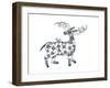 Animals Deer-Neeti Goswami-Framed Art Print