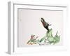 Animals (dragons, monsters, reptiles), 2004 (drawing)-Ralph Steadman-Framed Giclee Print