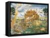 Animals Enter Noah's Ark-Aurelio Luini-Framed Stretched Canvas