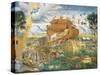 Animals Enter Noah's Ark-Aurelio Luini-Stretched Canvas