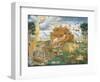 Animals Enter Noah's Ark-Aurelio Luini-Framed Art Print