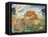 Animals Enter Noah's Ark-Aurelio Luini-Framed Stretched Canvas