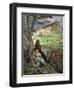 Animals Entering Noah's Ark before the Biblical Flood-null-Framed Giclee Print