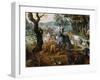 Animals Entering Noah's Ark-Jan van Kessel II-Framed Giclee Print