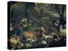 Animals Entering the Ark-Jacopo Bassano-Stretched Canvas