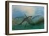 Animals (fish), Puukula Whale, 1987 (ink on paper)-Ralph Steadman-Framed Giclee Print