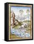 Animals - from the Fables of Bidpai-null-Framed Stretched Canvas