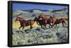 Animals - Horses Running on the Planes-Trends International-Framed Poster