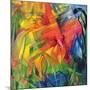 Animals in a Landscape, 1914-Franz Marc-Mounted Giclee Print