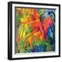 Animals in a Landscape, 1914-Franz Marc-Framed Giclee Print