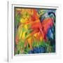 Animals in a Landscape, 1914-Franz Marc-Framed Giclee Print