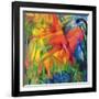 Animals in a Landscape, 1914-Franz Marc-Framed Giclee Print