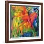 Animals in a Landscape, 1914-Franz Marc-Framed Giclee Print