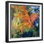 Animals in a Landscape-Franz Marc-Framed Giclee Print