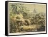 Animals (Including Homo Sapiens) at the Time of the Flood-Ferdinand Von Hochstetter-Framed Stretched Canvas