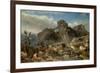 Animals Leaving the Ark, Mount Ararat-Filippo Palizzi-Framed Giclee Print
