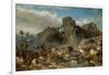 Animals Leaving the Ark, Mount Ararat-Filippo Palizzi-Framed Giclee Print