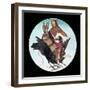Animals on Back of Flying Bird-Wayne Anderson-Framed Premium Giclee Print