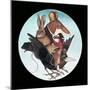 Animals on Back of Flying Bird-Wayne Anderson-Mounted Giclee Print