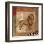 Animals on Safari I-Silvia Vassileva-Framed Art Print