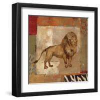 Animals on Safari I-Silvia Vassileva-Framed Art Print