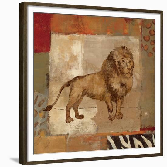 Animals on Safari I-Silvia Vassileva-Framed Premium Giclee Print