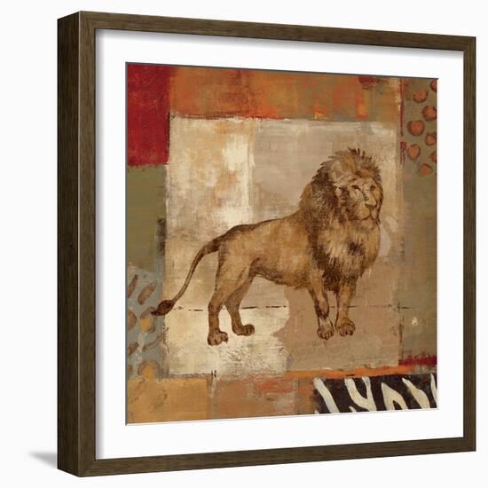 Animals on Safari I-Silvia Vassileva-Framed Art Print