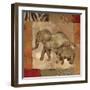 Animals on Safari III-Silvia Vassileva-Framed Art Print