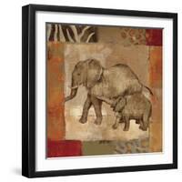 Animals on Safari III-Silvia Vassileva-Framed Art Print