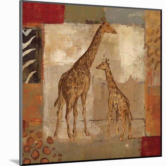 Animals on Safari IV-Silvia Vassileva-Mounted Art Print