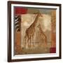 Animals on Safari IV-Silvia Vassileva-Framed Art Print