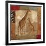 Animals on Safari IV-Silvia Vassileva-Framed Art Print