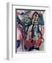 Animals under Trees-Franz Marc-Framed Giclee Print