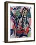 Animals under Trees-Franz Marc-Framed Giclee Print