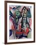 Animals under Trees-Franz Marc-Framed Giclee Print