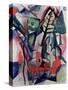 Animals under Trees-Franz Marc-Stretched Canvas